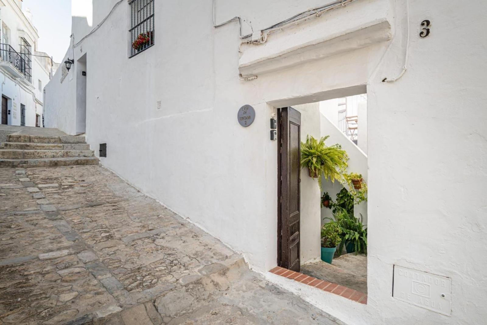 Casa La Fontana 3 Lägenhet Vejer de la Frontera Exteriör bild